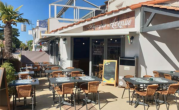 Restaurant Burger Avenue proche du camping à Ronce-les-Bains