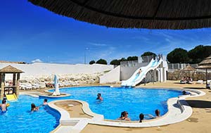 Parc aquatique du camping Parc de Bellevue à Arvert près d'Oléron