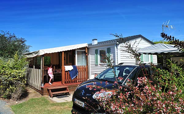 Promotion en mobil-home en juillet au camping Parc de Bellevue à Arvert