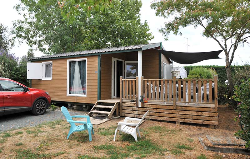 Chalet avec terrasse couverte à louer près de Royan