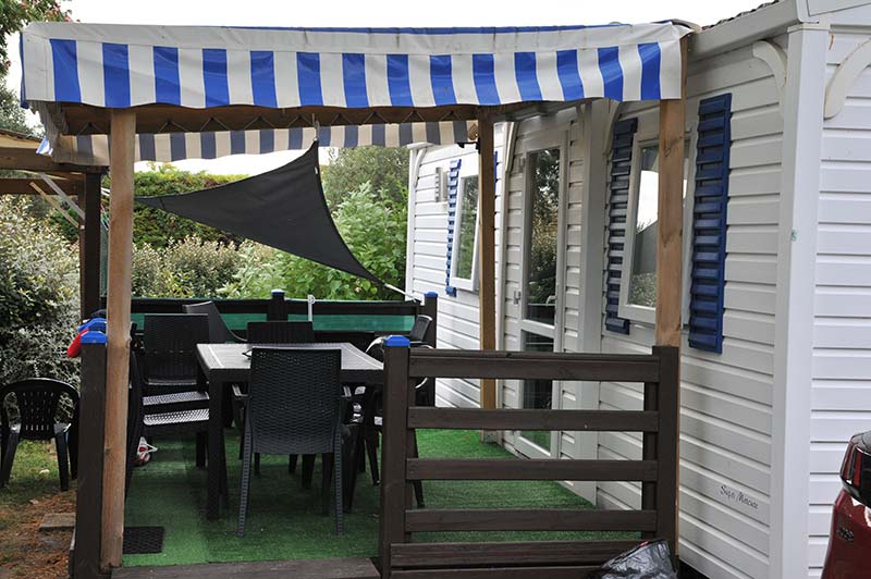 Chalet avec terrasse couverte à louer près de Royan