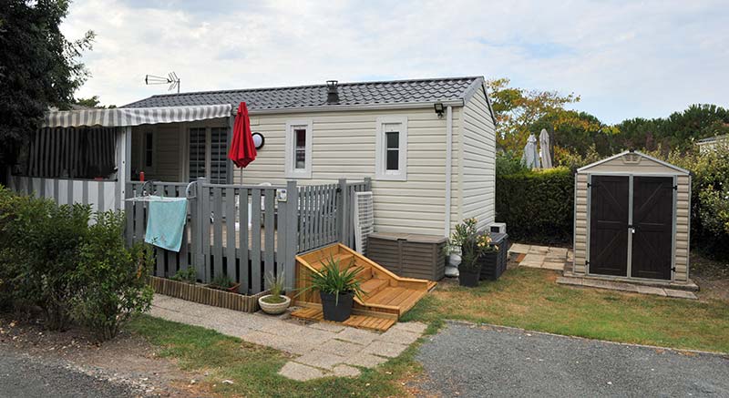Chalet avec terrasse couverte à louer près de Royan